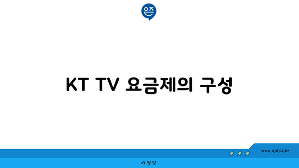 KT TV 요금제의 구성