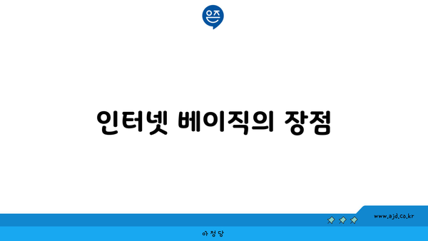 인터넷 베이직의 장점