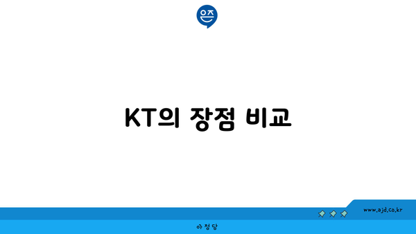 KT의 장점 비교