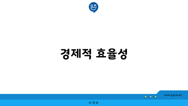 경제적 효율성